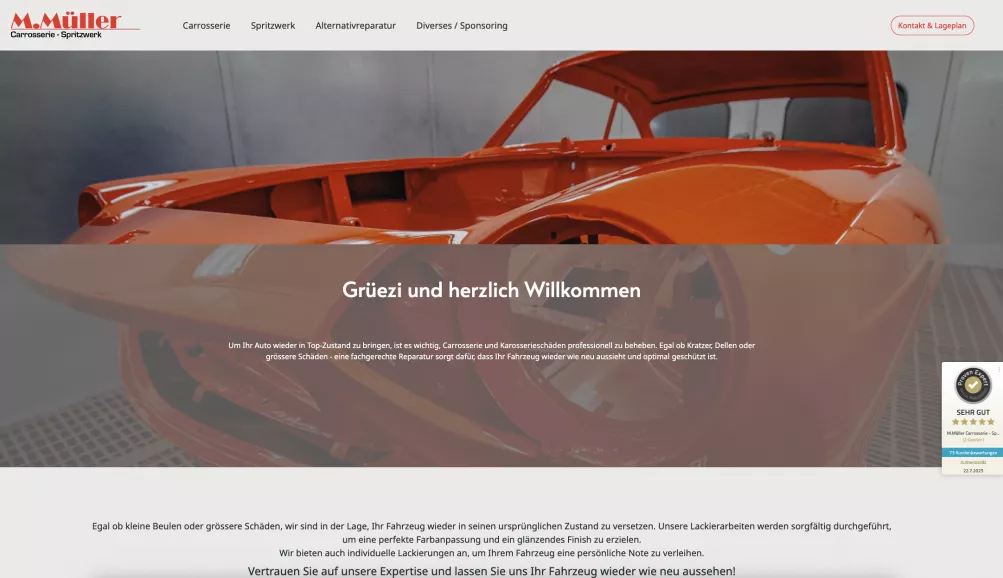 M.Müller Carrosserie - Spritzwerk M.Müller Carrosserie - Spritzwerk