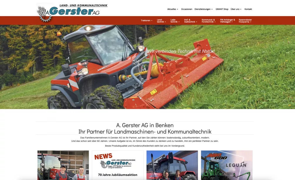 Gerster Landmaschienen Gerster Landmaschienen