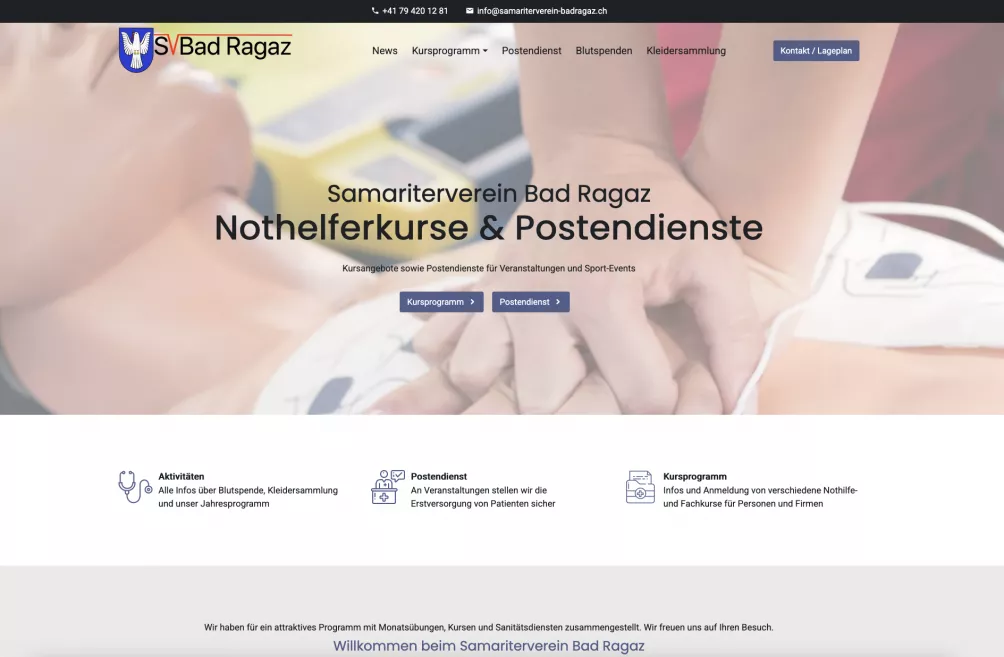 Samariterverein Bad Ragaz Samariterverein Bad Ragaz