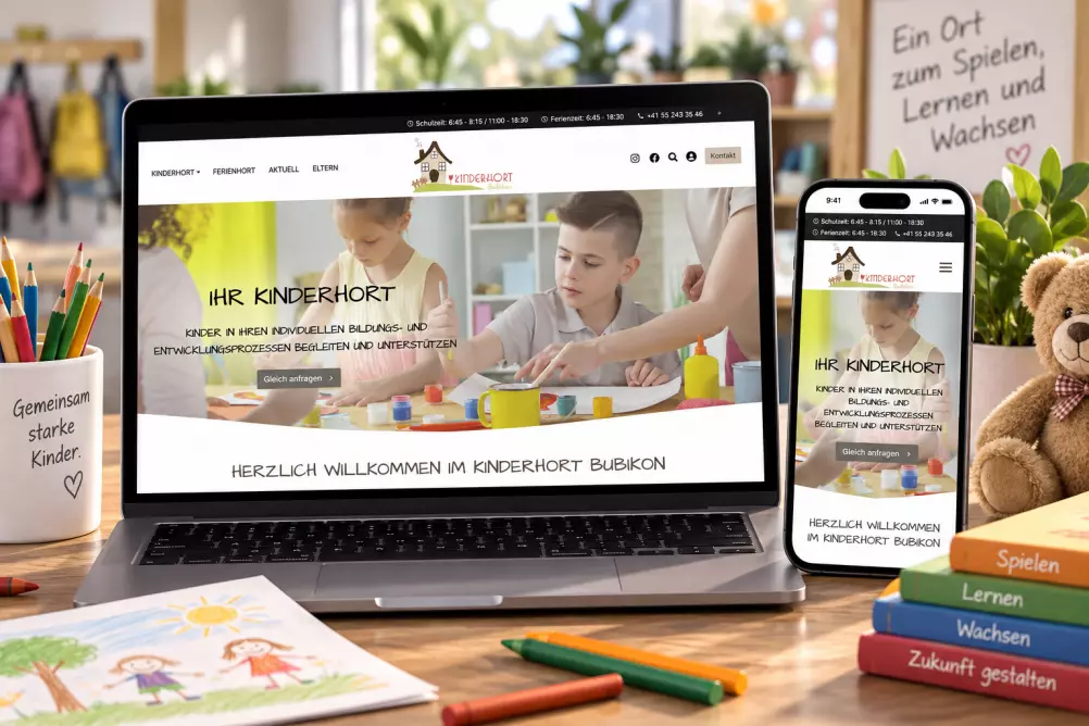 Referenzprojekt Kinderhort Bubikon – Kinderbetreuung